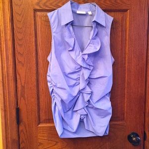 New York & Company Blouse, Periwinkle